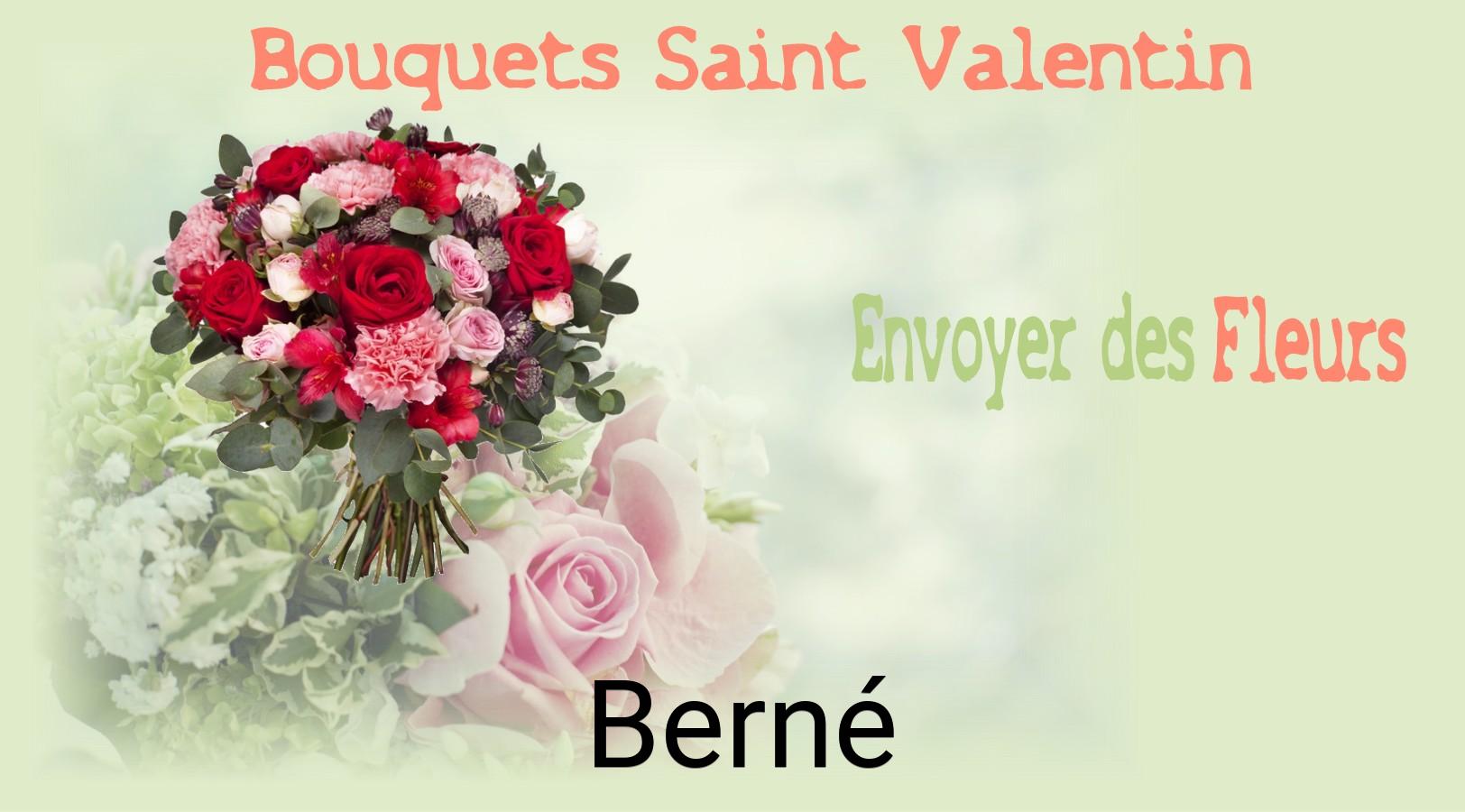 Roses de Saint-Valentin livrées à Berné